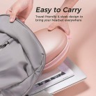 WIRELESS BLUETOOTH NOISE CANCELLING HEADSET STEREO HEADPHONES FOLDABLE