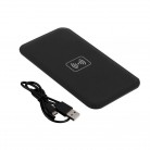 NEW BLACK QI WIRELESS FAST CHARGER CHARGING PAD