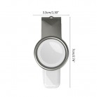 WHITE USB PORTABLE MAGNETIC WIRELESS CHARGER