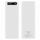 QUICK CHARGE POWER BANK CASE DUAL USB MOBILE PHONE CHARGE