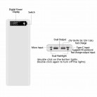 QUICK CHARGE POWER BANK CASE DUAL USB MOBILE PHONE CHARGE