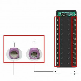 QUICK CHARGE POWER BANK CASE DUAL USB MOBILE PHONE CHARGE QUICK CHARGE POWER BANK CASE DUAL USB MOBILE PHONE CHARGE