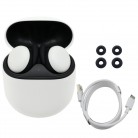 WIRELESS IN-EAR BLUETOOTH HEADPHONES - CLEARLY WHITE