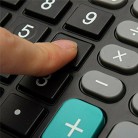SOLAR ELECTRONIC DESK CALCULATOR EXTRA LARGE DISPLAY BUSINESS BATTERY 12 DIGIT