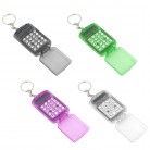 PORTABLE MINI CALCULATOR KEYCHAIN 8 DIGITS DISPLAY ELECTRONIC SCHOOL