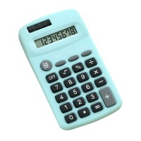 CUTE MINI CALCULATOR 8 DIGIT DISPLAY SOLAR BATTERY CALCULATOR