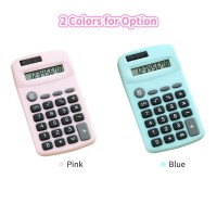 CUTE MINI CALCULATOR 8 DIGIT DISPLAY SOLAR BATTERY CALCULATOR