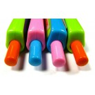 4 Pcs. Ball Point Pen Assorted color All Blue Ink Fine size 0.5mm