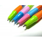 4 Pcs. Ball Point Pen Assorted color All Blue Ink Fine size 0.5mm