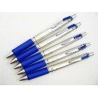 5 x Quantum Power 1246 Blue Ink Retractable Ball Point pen clip 0.7mm.