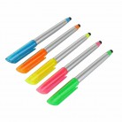 Highlighter Marker With Pen and Stylus Combo with Chisel Tips, 5pcs per Pack