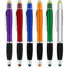 Bible Highlighter With Pen And Stylus Combo, Multi-Color Barrels, Black Ballpoint (6 colors per pack)