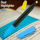 Double sided Highlighters Comes in an array of bright colors, 5 colors per pack