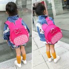 Small Cute Pink Backpacks for Little Girls Cartoon Mouse Ears Daypack Kids