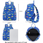 Cute Toddler Backpack for Little Boys Dinosaur Kids School Bags Small Children 