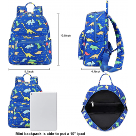 Cute Toddler Backpack for Little Boys Dinosaur Kids School Bags Small Children  Cute Toddler Backpack for Little Boys Dinosaur Kids School Bags Small Children
