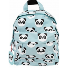 Panda bear blue rucksack backpack girls boy school nursery shopping gift present Panda bear blue rucksack backpack girls boy school nursery shopping gift present