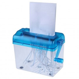 Portable Mini Shredder Manual Paper Document Cutting Tool for Home Office School Portable Mini Shredder Manual Paper Document Cutting Tool for Home Office School