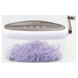 Mini Hand Shredder Personal Cross Cut Manual A4 Paper Home Office Multi Function Mini Hand Shredder Personal Cross Cut Manual A4 Paper Home Office Multi Function