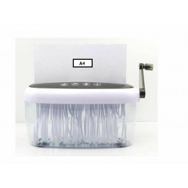 Mini Hand Shredder Personal Cross Cut Manual A4 Paper Home Office Multi Function Mini Hand Shredder Personal Cross Cut Manual A4 Paper Home Office Multi Function