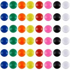 Patelai 48 Pieces Mini Fridge Magnets Round Magnetic Button Whiteboard Office (48pcs per 1 pack)