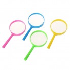 Portable Handheld Magnifier 60mm 3X Magnifying Loupe Reading Glass Lens Kids Toy (4pcs per pack)