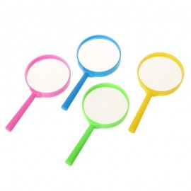 Portable Handheld Magnifier 60mm 3X Magnifying Loupe Reading Glass Lens Kids Toy (4pcs per pack) Portable Handheld Magnifier 60mm 3X Magnifying Loupe Reading Glass Lens Kids Toy (4pcs per pack)