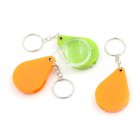 Portable Magnifying Glass Handheld Magnifier 10X Keychain Jewelry Reading  (Random Sent)
