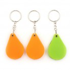 Portable Magnifying Glass Handheld Magnifier 10X Keychain Jewelry Reading  (Random Sent)