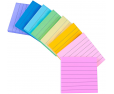 (8pcs per pack) Lined Sticky Notes 3X3 in Pastel Ruled Post Stickies Colorful Super