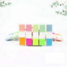 Assorted Color Fluorescent Memo Index Sticky Tabs/Notes, 3 Packs, 300 pcs