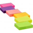 Self Sticky Notes Memo Reminder Neon Assorted Colors 12 Pads 100 Sheets Adhesive