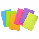 Sticky Notes with Lines Lined Sticky Notes 4x6 Bright Multi Colors 6 Pads 45