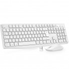 2.4GHz Wireless Keyboard and Mouse Combo for Desktop Computer Laptop Windows PC