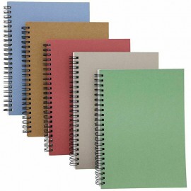 5x Kraft Notebook Journals Note Book Pad Schools College Ruled 5 Colors, 6" x 8" (5 pack) 5x Kraft Notebook Journals Note Book Pad Schools College Ruled 5 Colors, 6" x 8" (5 pack)