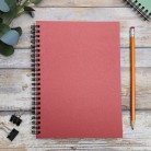 5x Kraft Notebook Journals Note Book Pad Schools College Ruled 5 Colors, 6" x 8" (5 pack)