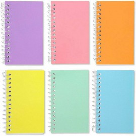 Mini Spiral Notebooks, College Ruled Wire bound Notepads, Pastel, 3 x 5" (12 pack) Mini Spiral Notebooks, College Ruled Wire bound Notepads, Pastel, 3 x 5" (12 pack)