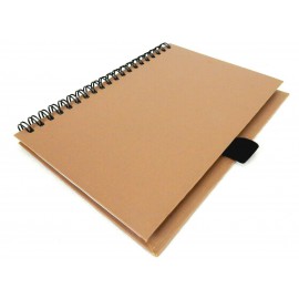60 Page Spiral Notebook, 5" x 7", Recycled Paper, Pen Loop, Color Choice 60 Page Spiral Notebook, 5" x 7", Recycled Paper, Pen Loop, Color Choice