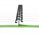 60 Page Spiral Notebook, 5" x 7", Recycled Paper, Pen Loop, Color Choice