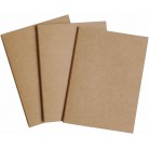 Wanderings Travelers Pocket Notebook Refill Inserts, Dot Paper, Set of 3, 5x3.5"