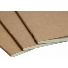 Wanderings Travelers Pocket Notebook Refill Inserts, Dot Paper, Set of 3, 5x3.5"