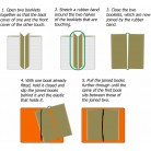 Wanderings Travelers Pocket Notebook Refill Inserts, Dot Paper, Set of 3, 5x3.5"