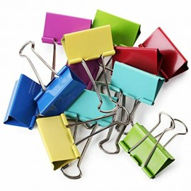 Large Binder Clips, 2 Inch, 12 Pack, Colored Paper Clip, Colorful Large Binder Clips, 2 Inch, 12 Pack, Colored Paper Clip, Colorful