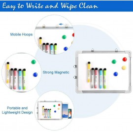Small Dry Erase White Board Magnetic Portable Hanging Whiteboard Easel Drawing Small Dry Erase White Board Magnetic Portable Hanging Whiteboard Easel Drawing