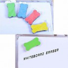 Small Whiteboard Dry Erasers Magnetic Whiteboard Eraser for Dry Erase Pen (6 colors pack)